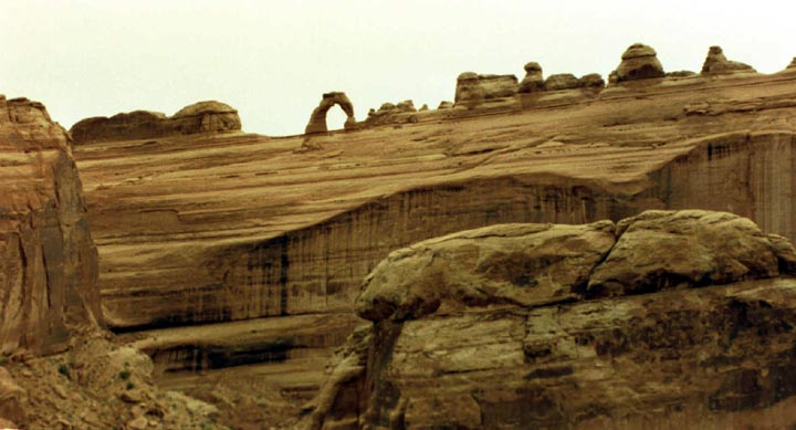 Delicate Arch im Arches National Park (10. Mai)