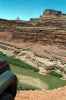 Dead Horse Point und Colorado River von den Chicken Corners aus (8. Mai)