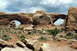 North Window und South Window im Arches National Park (10. Mai)