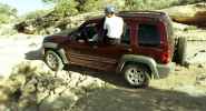 Papa und ich am Colorado River Overlook Jeep Trail im Canyonlands National Park (12. Mai)