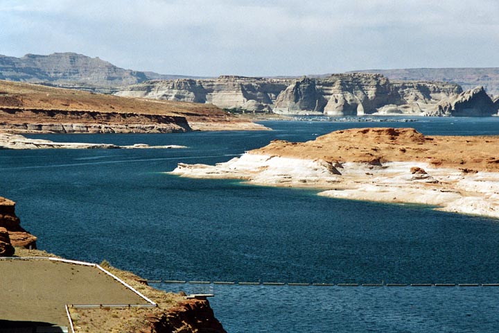Lake Powell mit Antelope Island (14. Mai)