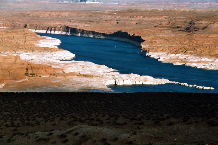 Lake Powell mit Antelope Island (14. Mai)