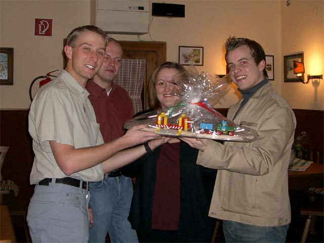 Ich, Christian, Daniela und Armin