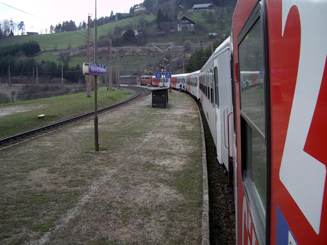 E 1734 im Bahnhof Klamm-Schottwien