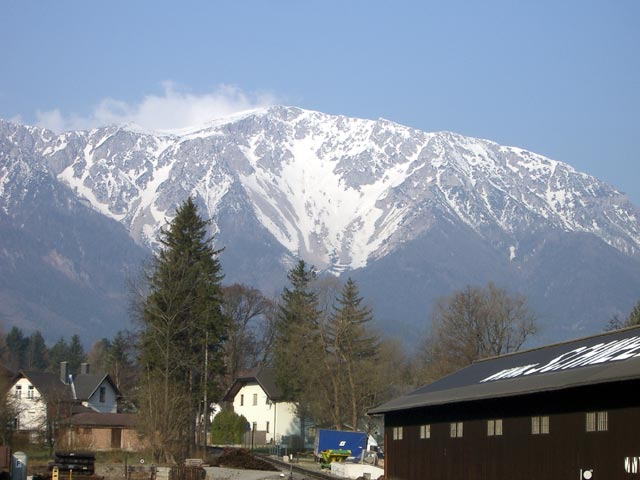 Schneeberg von Puchberg aus