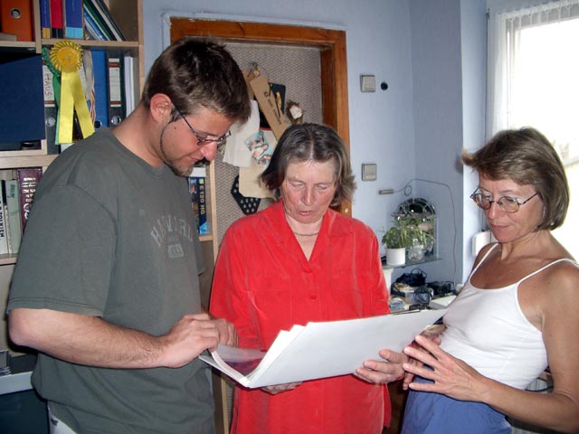 Markus, Oma und Mama