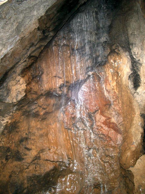 in der Flatzer Tropfsteinhöhle