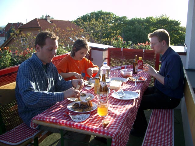 Daniel, Doris und Matthias
