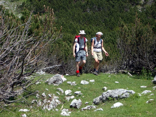 Christoph und Claudia am südlichen Grafensteig