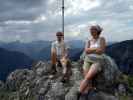 Ich und Claudia am Turmstein, 1.416 m