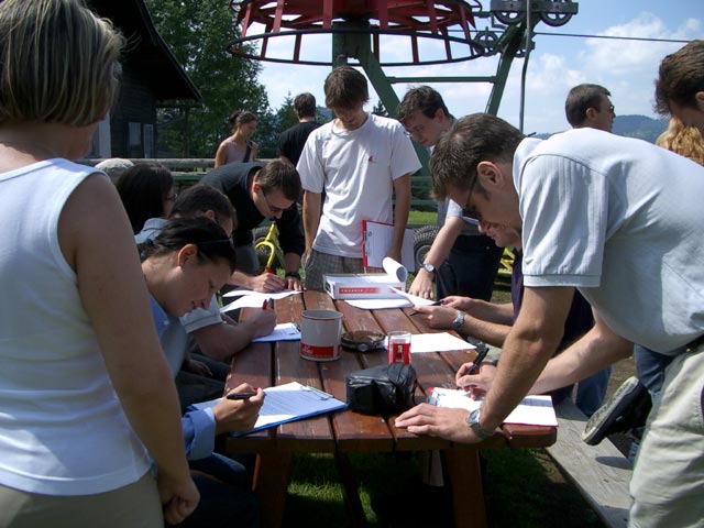 Bergstation des Sessellifts (21. Juni)