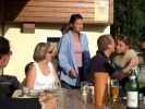 Doris, Bettina, Daniel und Alexandra vor dem Schutzhaus Teichhütte (21. Juni)