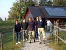 Bettina, Karl, Daniel, Georg und Björn vor dem Schutzhaus Teichhütte (21. Juni)