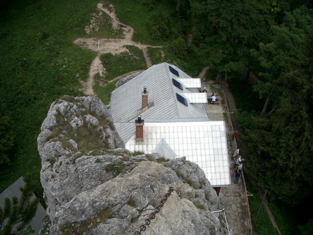 Kienthaler Hütte vom Turmstein aus