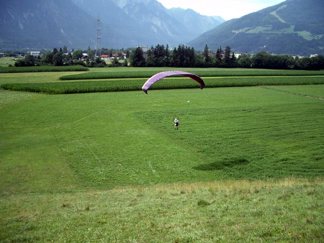 Ich in der Flugschule Girstmair (11. Juli)