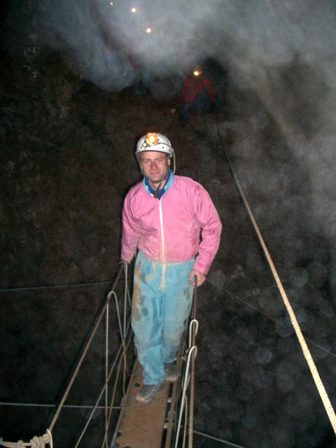 Andreas in der Dachsteinhöhle (18. Juli)