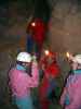 Andreas, Michael, Peter und Irene in der Dachsteinhöhle (18. Juli)