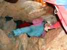 Irene in der Dachsteinhöhle (18. Juli)