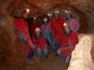 Peter, Michael, ich, Irene, Andreas, Erich, Daniel und Carmen in der Dachsteinhöhle (18. Juli)