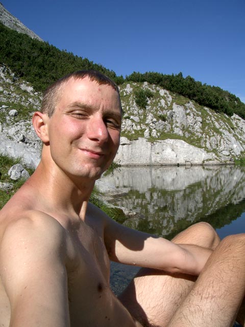 Ich am Seekarsee (26. Juli)