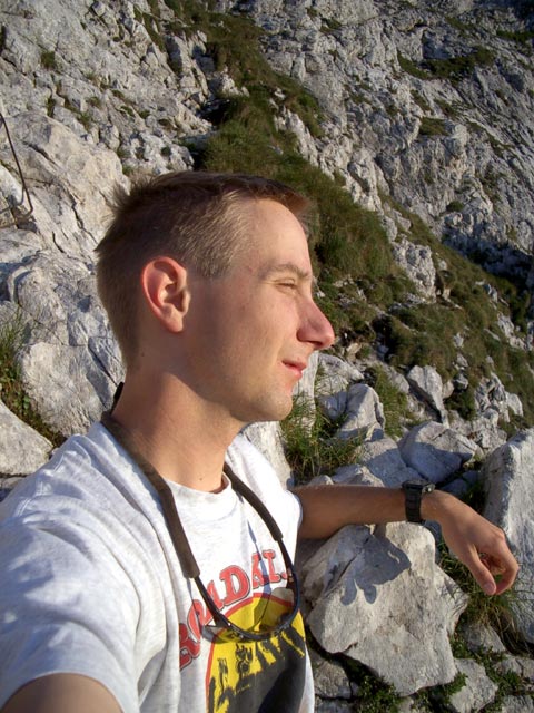 Ich am Josefinensteig (27. Juli)