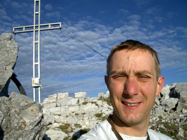 Ich am Hochtor, 2.370 m (27. Juli)