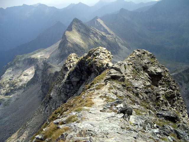 Südgrat der Hochwildstelle (10. Aug.)