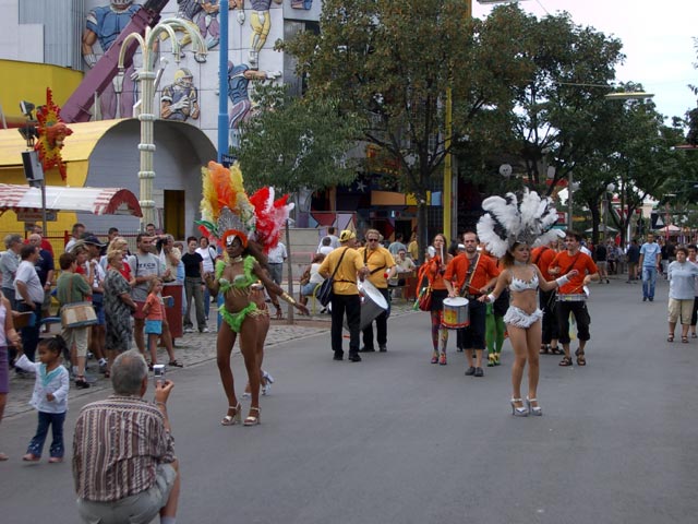 Vienna Samba Project am Praterrummel (30. Aug.)