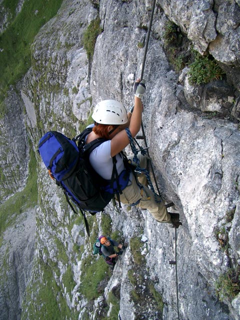 Claudia am Doppeldach