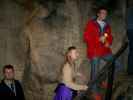 Markus, Regina und Andre in der Paulinenhöhle