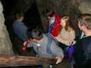 Gerald, Christian, Andre, Regina und Markus in der Paulinenhöhle