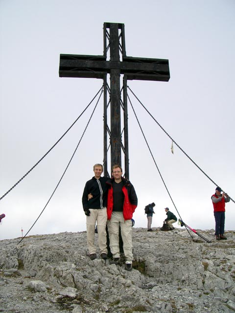 Ich und Erich am Hochschwab, 2.277 m (27. Sep.)
