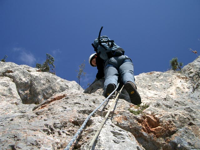 Claudia in der 'Blutspur'