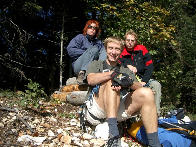 Claudia, ich und Michael