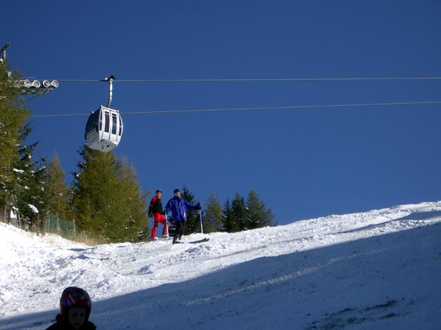 Michael und Andreas auf der Weltcup-Panorama-Piste