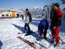 Carmen, Andreas und Michael bei der Bergstation