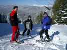 Michael, Carmen und Andreas auf der Weltcup-Panorama-Piste