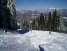 Weltcup-Panorama-Piste mit Rax und Schneeberg