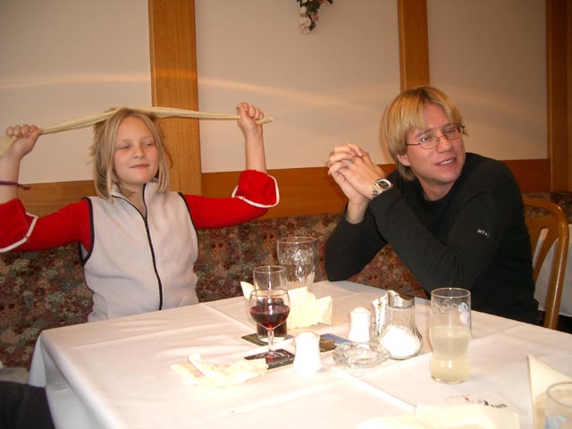 Katharina und Mario im Gasthof Zur alten Post