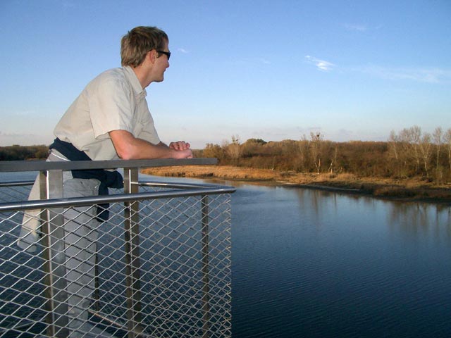 Ich am Aussichtsturm bei der Gänsehaufentraverse