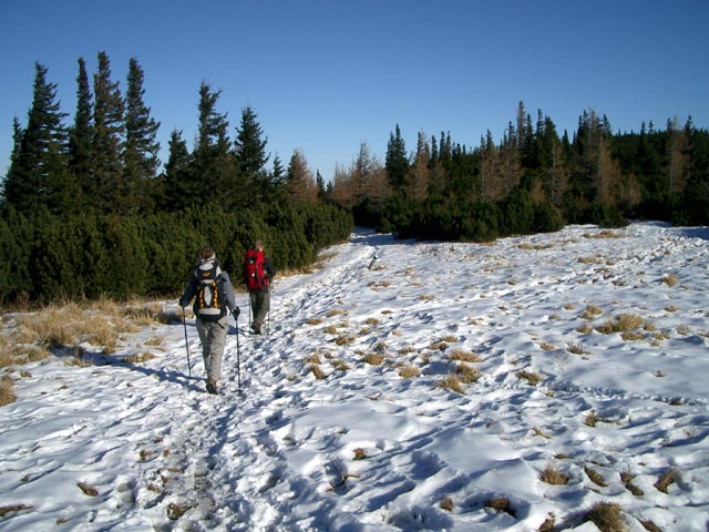 Sonja und Christoph bei der Alpenfreunde Hütte