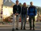 Ich, Sonja und Christoph beim Bahnhof Payerbach-Reichenau