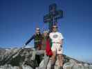 Christoph, Sonja und ich am Krummbachstein, 1.602 m