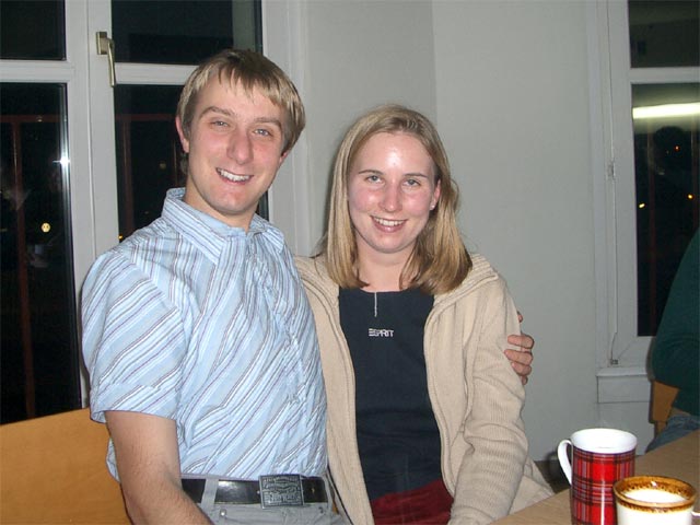 Ich und Katrin im Dr.-Adolf-Schärf-Heim