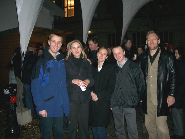 Ich, Katrin, Michaela, Christoph und Erich