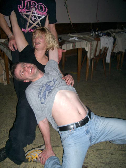 Andreas und Petra im Alois Günther Haus, 1.782 m (1. Jän.)