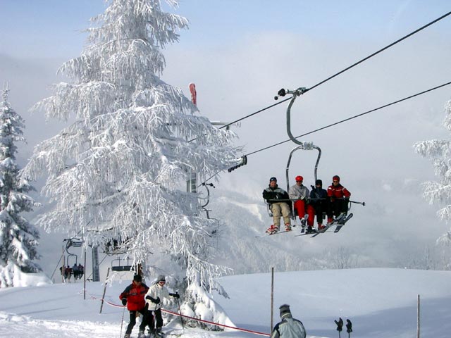 Markus auf der Gernkogel-Panoramabahn I (6. J&auml;n.)