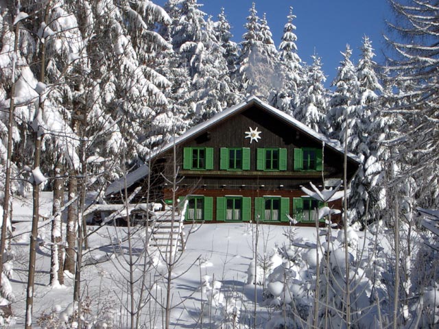 Amstettner Hütte, 922 m