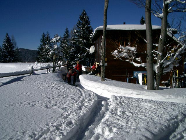 Schutzhaus Teichhütte, 1.002 m