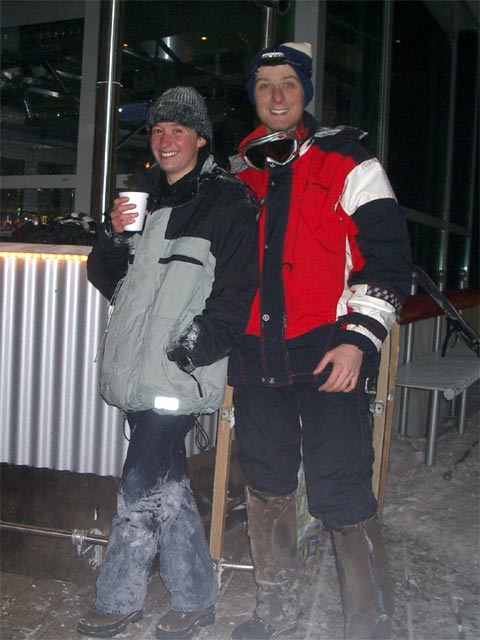 Carmen und ich bei der ZauberBAR